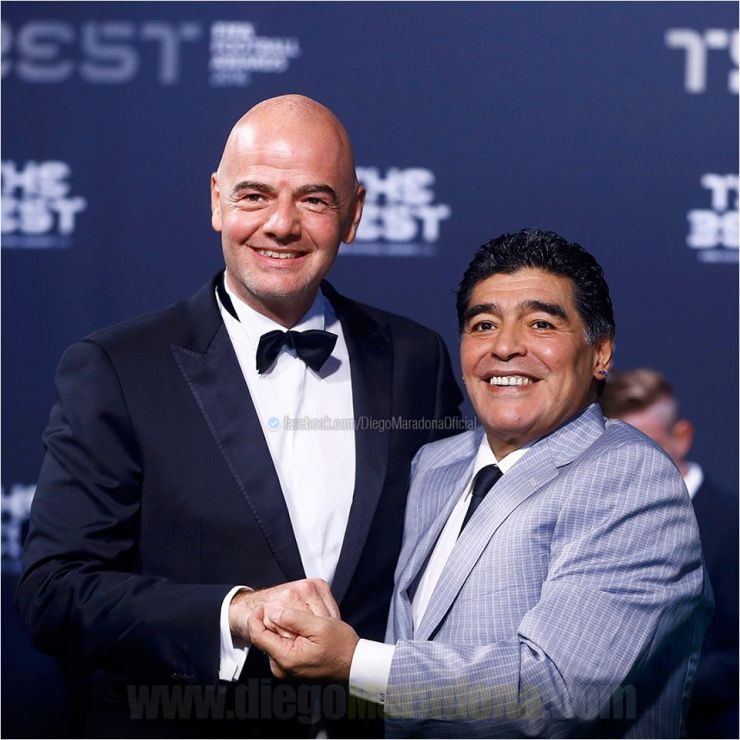 Diego Armando Maradona, ambasador FIFA