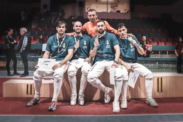 Scrimă | CSM Olimpia Satu Mare a câștigat din nou titlul național la spadă echipe