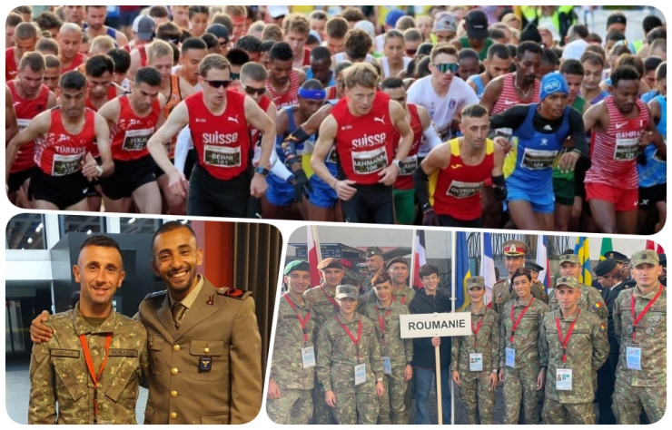 Sătmăreanul Claudiu Gorgan a reprezentat România la semimaratonul Campionatului Mondial Militar din Elveția