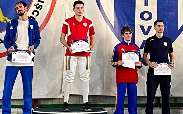 Spadă | Alex Oroian a câștigat Cupa Bachelli, iar Anton Cîmpan medalia de bronz