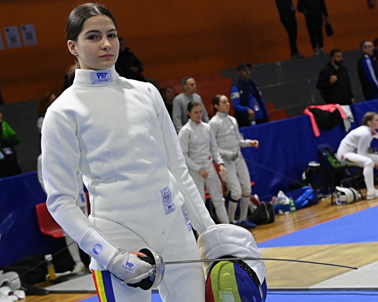 Spadă | Sătmăreanca Johanna Kurtinecz a obținut cel mai bun rezultat al delegației României la Campionatul European (Napoli)