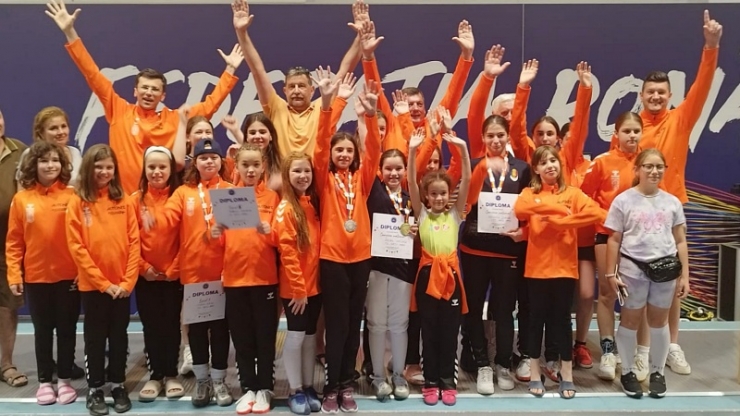 Spadă | Nectaria Zoicas (CS Satu Mare), campioană națională la U11