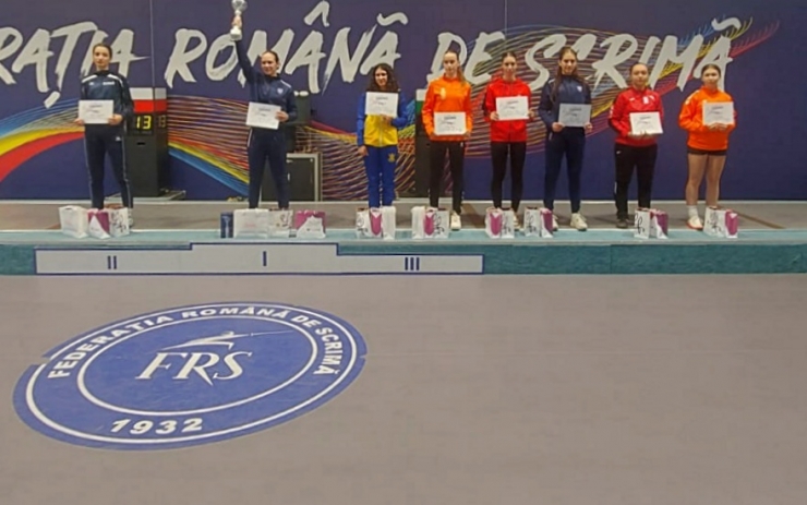 Spadă | Ana Tomșa, pe podium și la Cupa României - juniori
