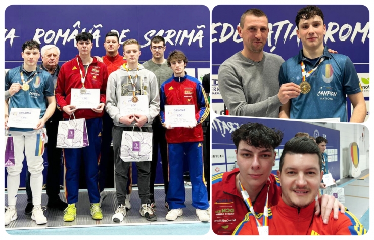 Performanță | Alex Oroian, campion național. Sătmărenii au câștigat tot la Campionatul Național de Tineret spadă masculin 