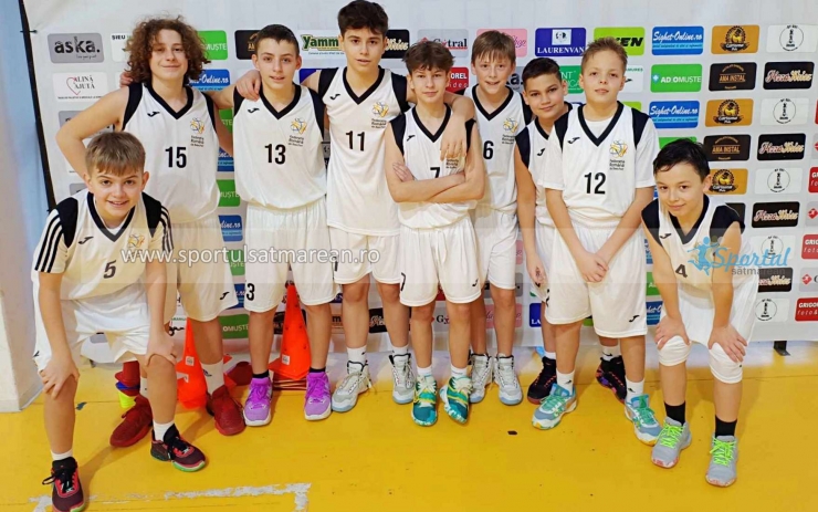Baschet U13 | Nouă jucători de la LPS Satu Mare au participat la o selecție regională organizată de FRB